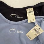 Aerie New Bundle Low Back Mini Dress Small Light Blue Black Athletic Athleisure Photo 13