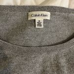 Calvin Klein  lightweight sweater. Sparkly silver gray.​​​​​ Photo 5