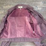 Jakett New York Josey Leather Moto Jacket Lilac Purple Size XS Photo 8