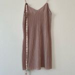 Strappy Champagne Pink Mini Dress Size 4 Photo 2