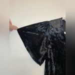 Gibsonlook NWT Elegant Black Velvet V Photo 5