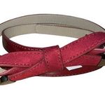 Kohls  burgundy bow tie belt Photo 0