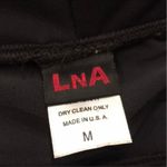 LNA Black Leggings With High Zipper M Photo 4