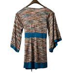 Mimi Chica Women’s Long Sleeve Tie Cardigan Multicolored Wrap Size Medium Photo 1