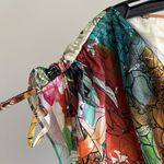 Diesel NWOT  Women Floral Midi Dress Oversized Size XXS Pocket Photo 2