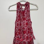 Cleobella  Floral Wilder Ankle Dress Size XS Organic Cotton Tiered Halter Maxi Photo 8