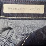 Pilcro  and the Letterpress “Superscript” Women's High Rise dark WashFlared Jeans Photo 6