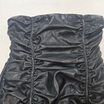 superdown  Lily Ruched Mini Dress in Black Photo 4