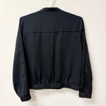 Antonio Melani Long Sleeve Snap Front Bomber Jacket Black Women's Size M Photo 3