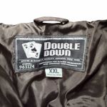 Steve & Barry's  Double Down Puffer Jacket Womens Size XXL Black Full Zip #961124 Photo 1