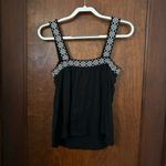 Ann Taylor Embroidered Tank Top Size M Photo 2