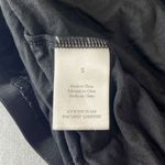 We Wore What Modal Booty Shorts Black Lettuce Hem Elastic Waist Small Casual Photo 5