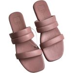 Dolce Vita Women's Low Heel Adore Rose Leather Flat Sandals Sz 9.5 NWOT Pink Photo 2