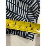 Athleta  Women's Medium Running Shorts Blue White Athletic‎ Gym Workout Photo 4