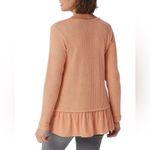 Koolaburra by Ugg KOOLABURRA UGG THERMAL RUFFLED HEMLINE LONG SLEEVE TOP 2X Photo 1
