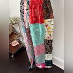 Kathmandu Imports NWT Kanthmandu Kantha Patchwork Wide Leg Drawstring Pants ~ One Size Fits Most Photo 5