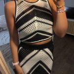 Willow & Wind Black and White Two Pc Set Photo 1