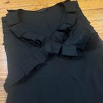 Endless Rose Black pleated ruffle dress detail x Photo 4