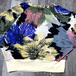 Adidas  Multicolor Floral Print Crop Tee NEW Photo 6