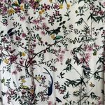 H&M Cream Long Sleeve Floral Whimisical Dress 4 Photo 4