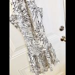 Elizabeth and James ‎ Halter Neck silk Mini Dress Sz 0 Photo 4