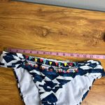Lucky Brand  Going South Bikini‎ Swim Bottoms Size S Embroidered Hipster NWT Photo 4