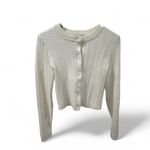 Alice + Olivia ✨ “Greta” Cropped Cableknit Cardigan NWT Size Small Photo 1