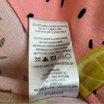 Anthropologie Hutch Women’s Lemon Fruit Pink Overalls Shortalls Romper Jumpsuit Photo 10