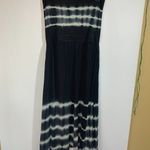 RaVirga Strapless Tie Dye Midi Dress Black Size XL Photo 4