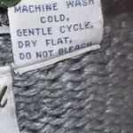 VTG BACKROAD BLUES Hand Knitted Chunky Knit Button Front Cardigan Size 22W Blue Photo 5