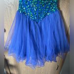Sherri Hill Strapless Sweetheart Cut Crystal Rhinestone Short Homecoming Dress Photo 6