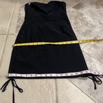 EXPRESS 🆕  strapless lace up sides mini dress stretchy size 4 black Photo 6