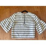 Fashion Union striped cropped bell sleeve top 8 Photo 6