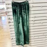 J Brand Ardon Pull On High Rise Elastic Waist Wide Leg Velvet Pants Moorland S Photo 1