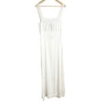 LIONESS Vintage Ballerina Porcelain White Lace Trim Sleeveless Maxi Dress Size M Photo 3