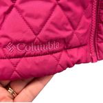Columbia Quilted Puffer Jacket Fuchsia Pink Medium Photo 5