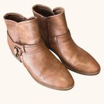 Baretraps  Womens Marshall‎ Side Zip Block Heel Bootie Brush Brown Size 8.5 Photo 3