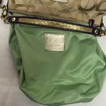 Coach  Signature 15311 Jazzy Poppy Multi Canvas Handbag Purse Rare Photo 11