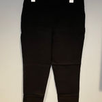 No Boundaries  NOBO High Rise Black Ankle Leggings Rayon Spandex-Size XL (15-17) Photo 1