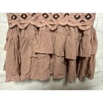 Free People , Baby Doll Bralette Ruffled Bottom, Extra Small Tank Top Pink Photo 5