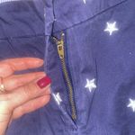 Cambridge Dry Goods Womens Star Shorts 6 Blue Star Embroidered Beach Vacation Photo 3