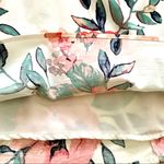 Adrienne Dress Tropical Floral On Off Shoulder Ruffle Neckline Sleeveless Small Photo 10