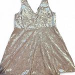 Mini ballet pink velvet dress Size 2X Photo 0