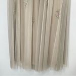 Mac Duggal  9141 Floral Embroidered Sleeveless Beige Multicolor Gown, Size 10 Photo 4