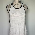 Koral Activewear Vortex off-white speckled layered jersey tank top size S small Photo 5