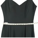 Lillie Rubin Maxi Dress Womens 8 Black Embroidered Beaded Evening Gown Formal Photo 11