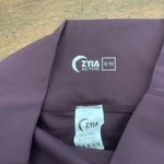 Zyia  Active Leggings 8-10 Purple Athletic Leggings Photo 1