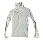 Michael Stars Women's White Turtleneck Long Sleeve Pullover Sweater Size XS Photo 0