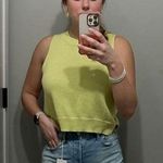 Boutique Lime Green  Crop Top Photo 1