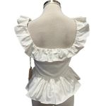 Sunday in Brooklyn  Ruffle Cropped Top Photo 3